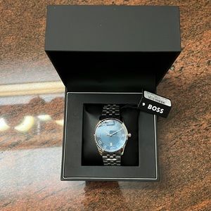 Hugo Boss Men's Master Stainless Steel Bracelet Watch 41mm